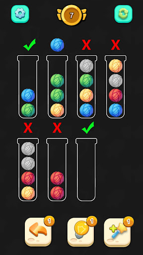 Ball Sort Puzzle fourth board view